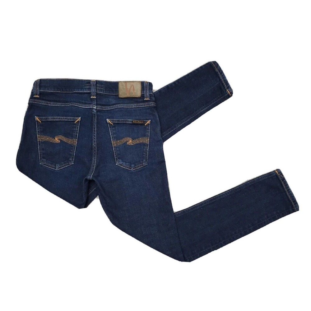 Nudie Jeans Co Men Denim Lean Dean Dry 16 Dips 30 (29×28) Organic Cotton